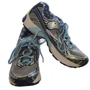 Brooks Ravenna 3 Women's 7 1/2M Blue Silver Lace